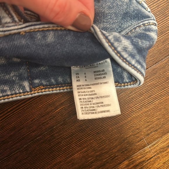 American eagle cozy next level stretch jeggings size 6 - Picture 3 of 3